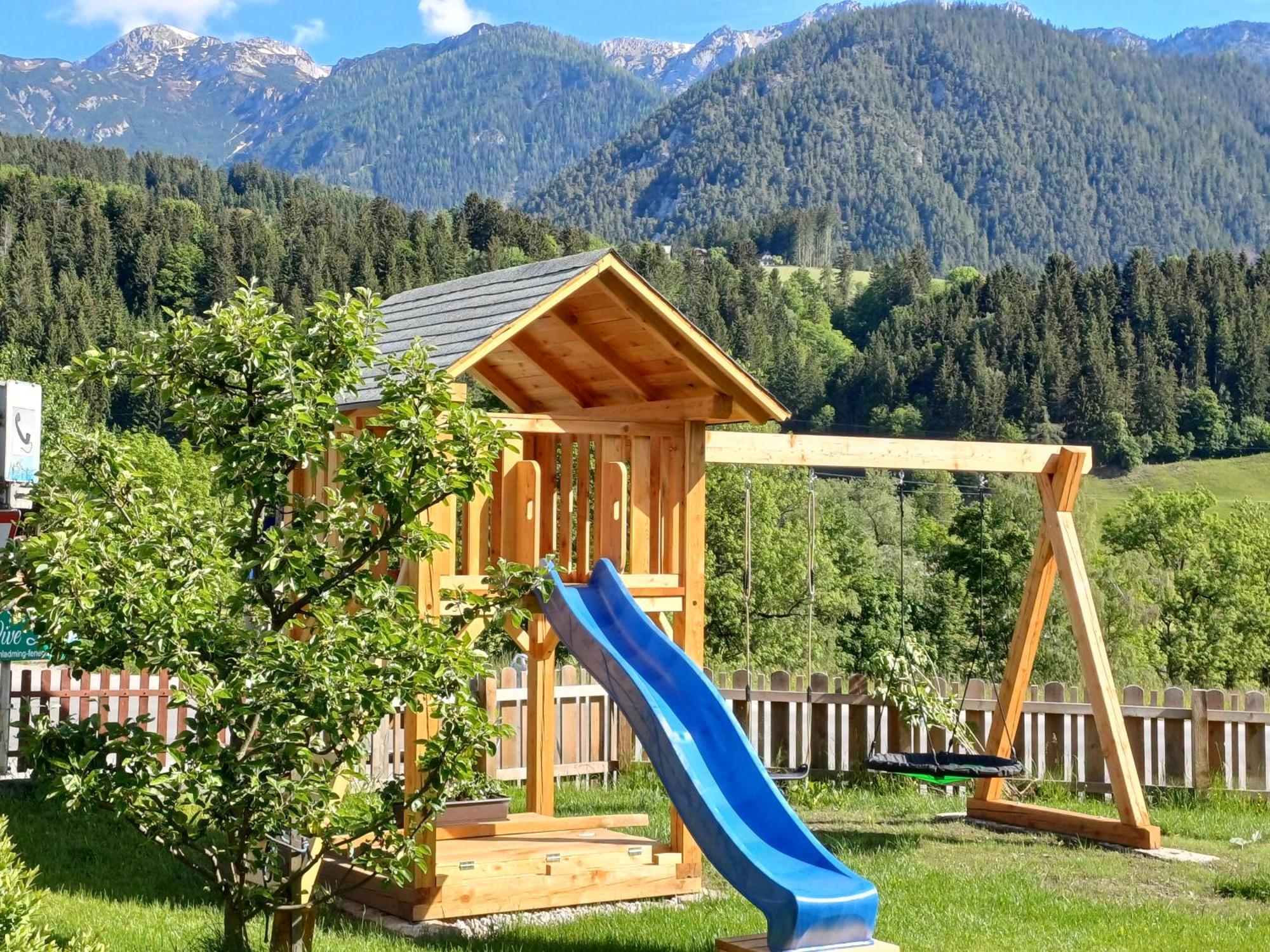 Haufhof-Pension Am Bauernhof, Haus Im Ennstal Bei Schladming Ngoại thất bức ảnh